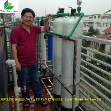 Hệ thống xử lý nước cao cấp cho biệt thự ở Hà Đông